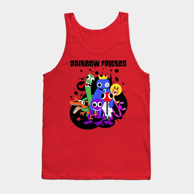 Rainbow Friends Tank Top by ilrokery